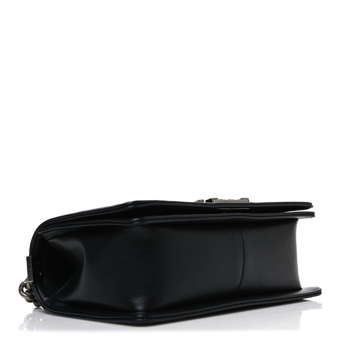 Lambskin Quilted New Medium Boy Flap Black