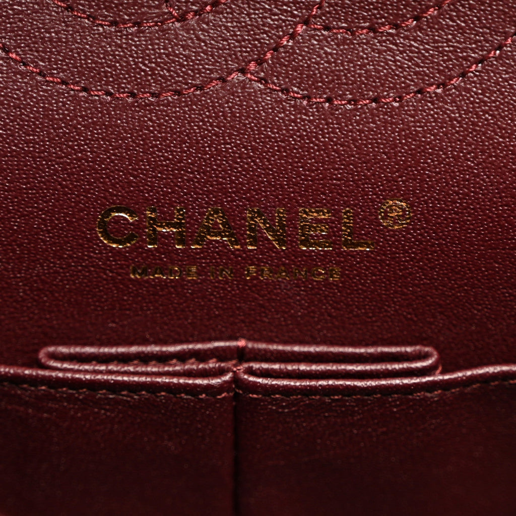 Aged Calfskin Lucky Charms 2.55 Reissue 224 Flap Black