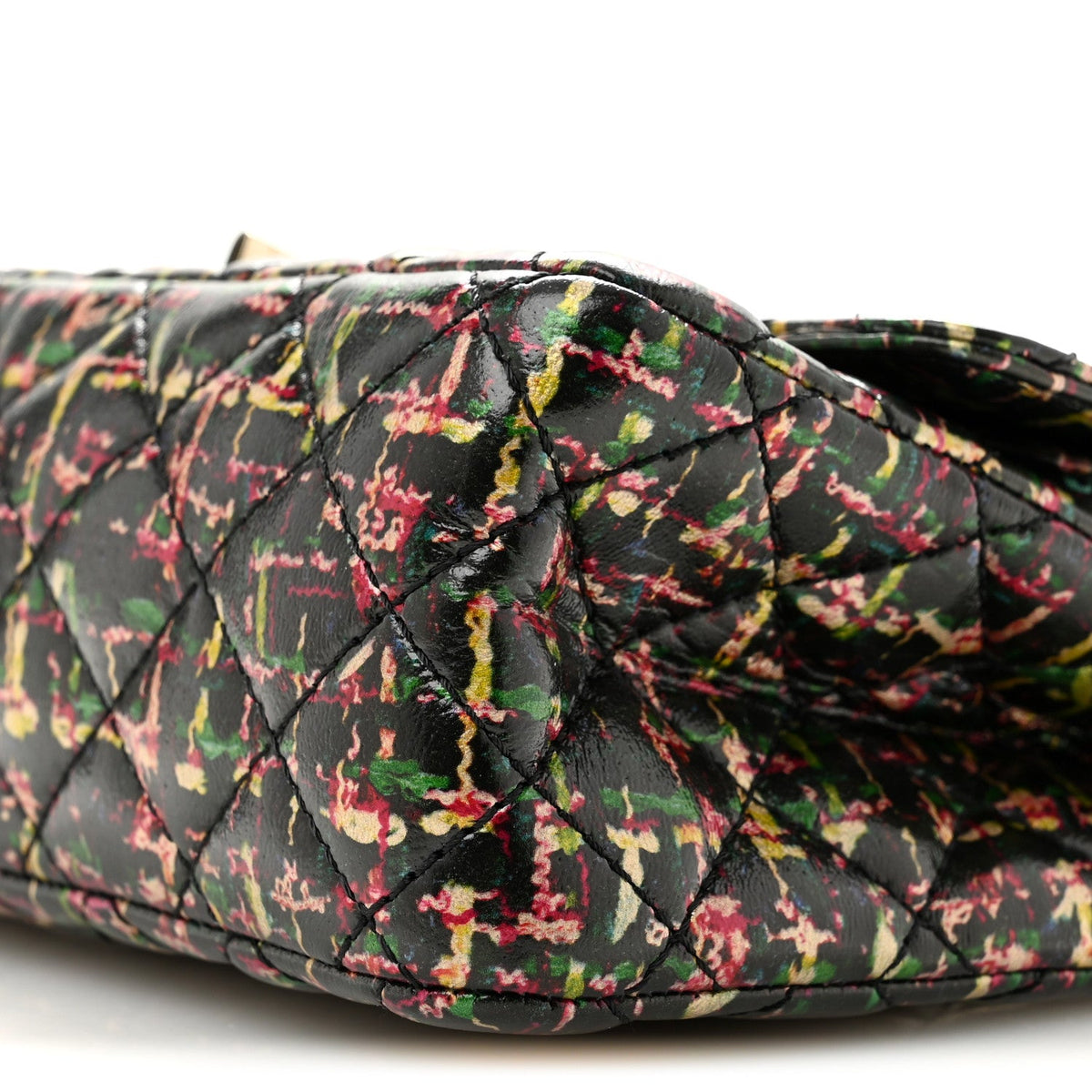 Tweed Printed Lambskin Quilted 2.55 Reissue 225 Flap Multicolor