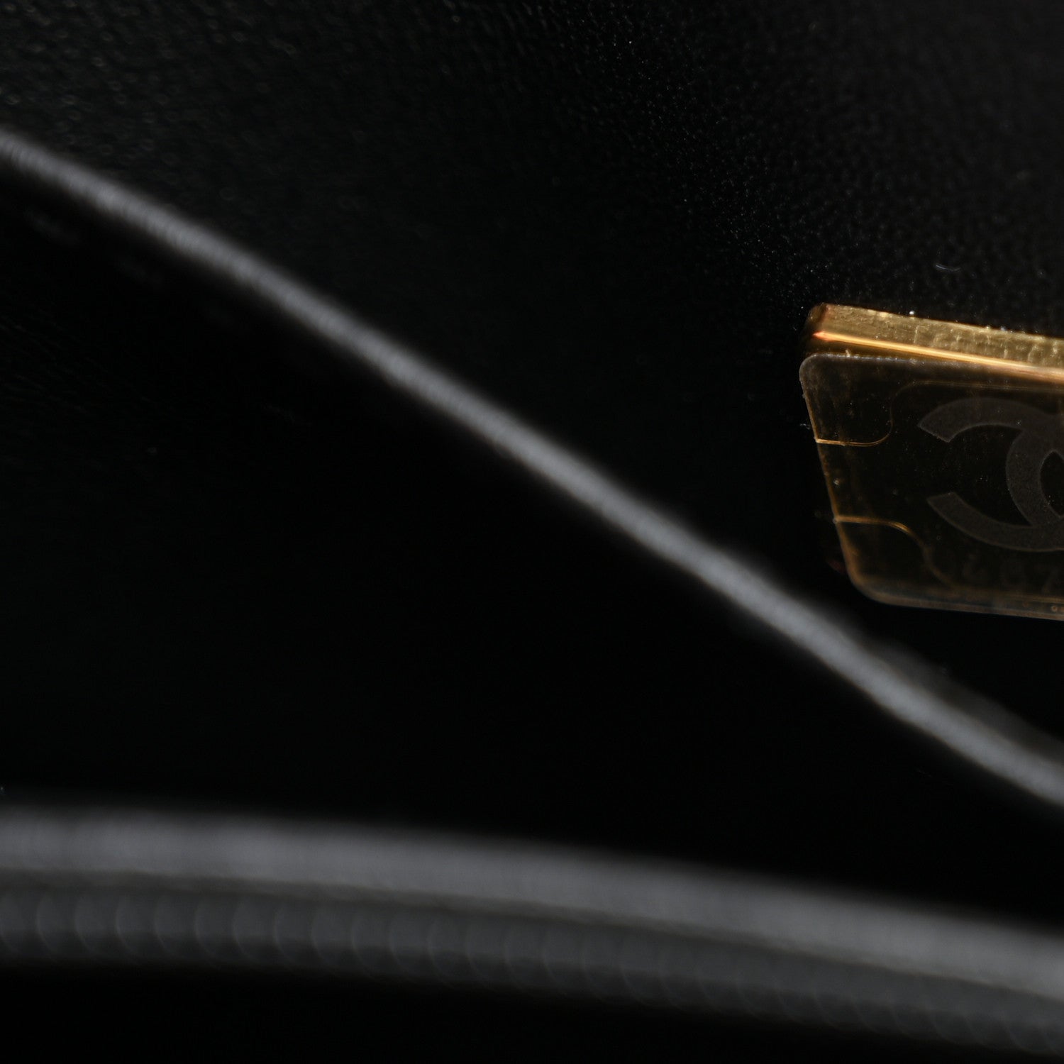 Lambskin Quilted New Medium Boy Flap Black