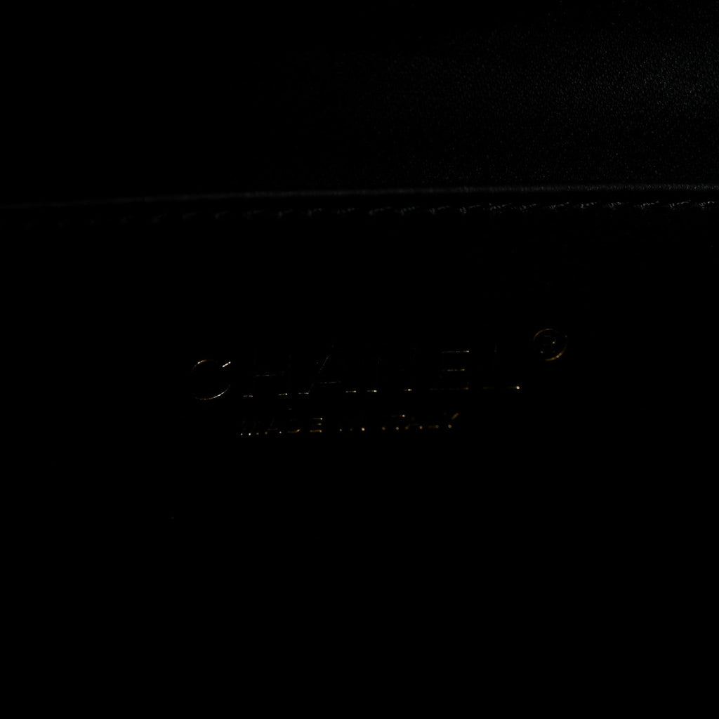 Caviar Quilted Large Chanel 25 Handbag Black