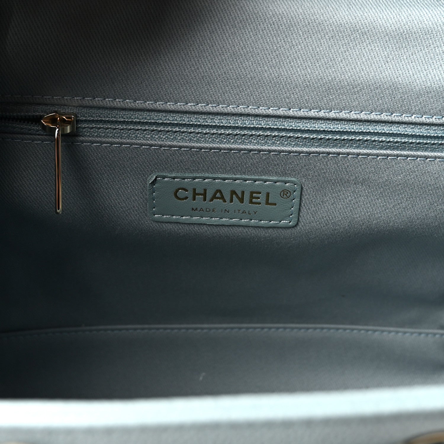 Caviar Quilted Business Affinity Backpack Light Blue