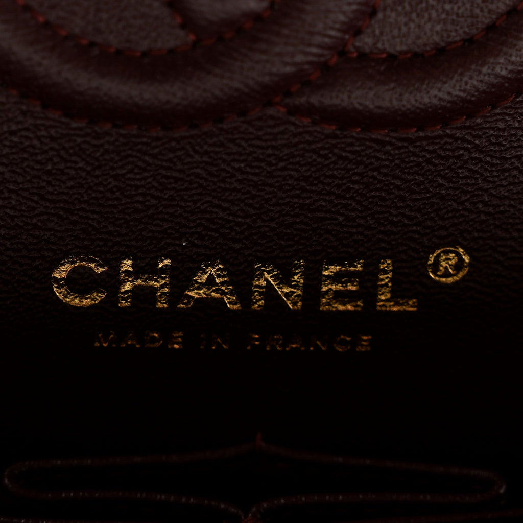 Caviar Quilted Small Double Flap Black