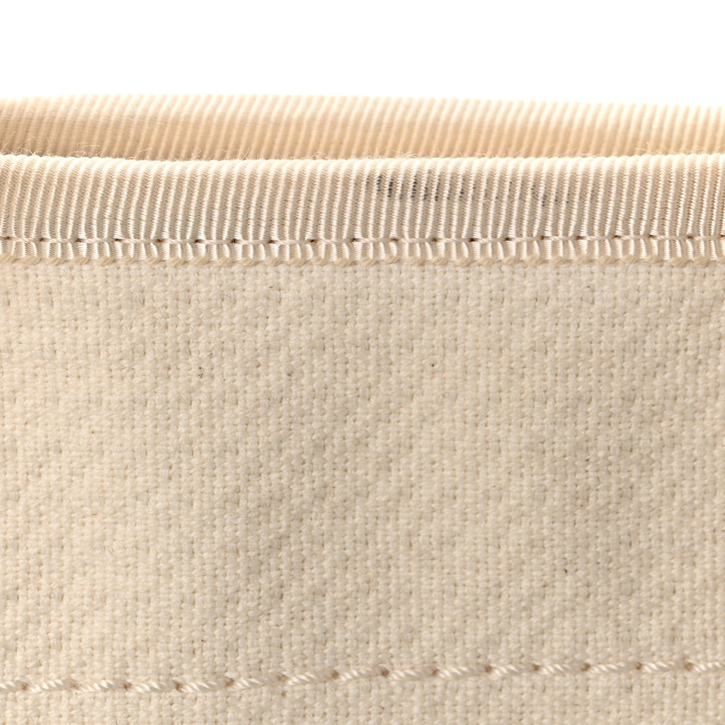 Mixed Fibers Small Deauville Tote White