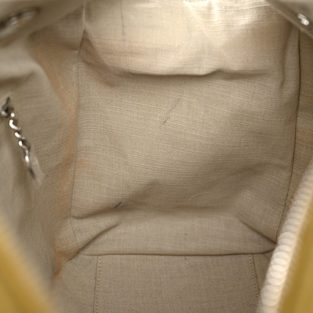 Mixed Fibers Large Deauville Bowling Bag Green