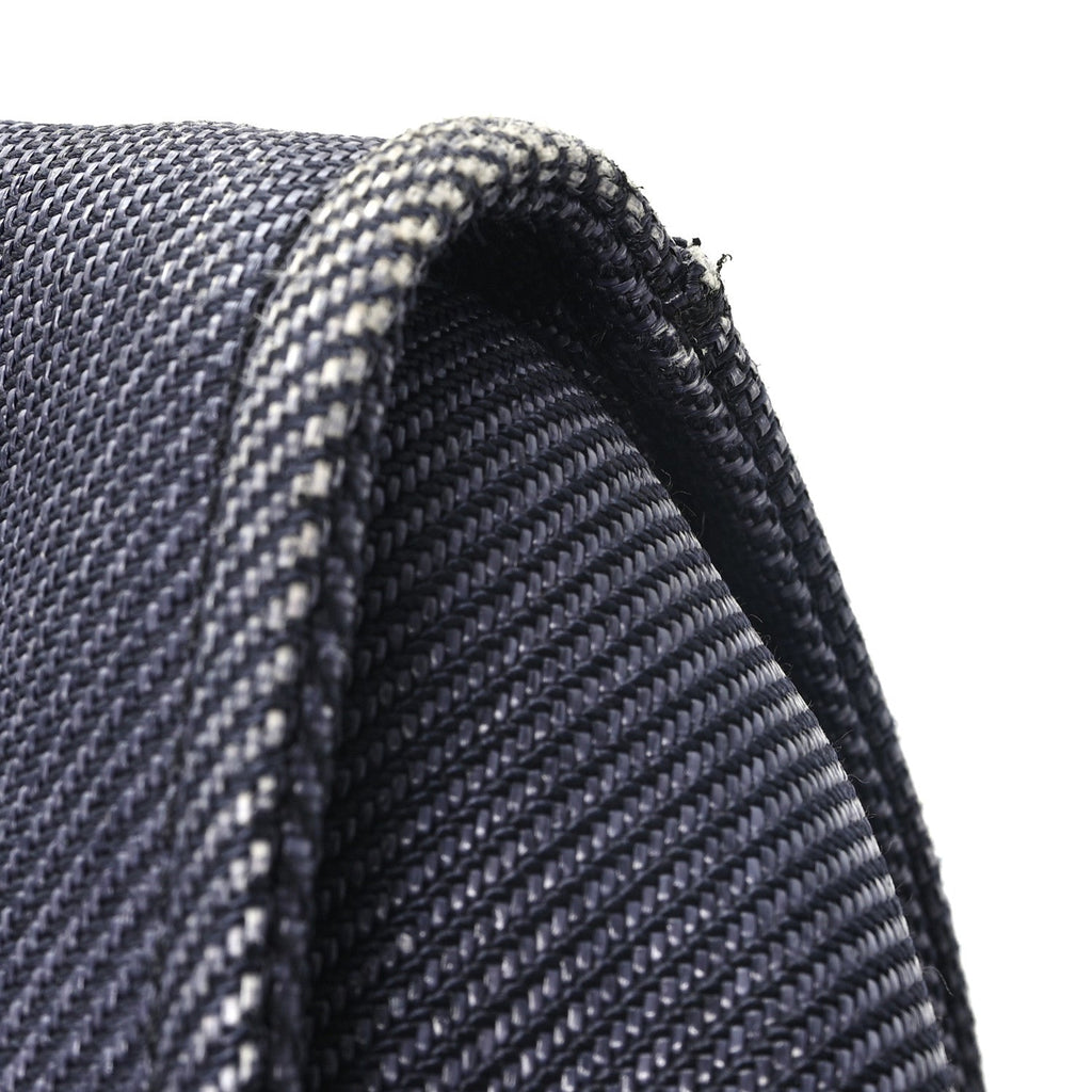 Mixed Fibers Calfskin Medium Deauville Tote Black