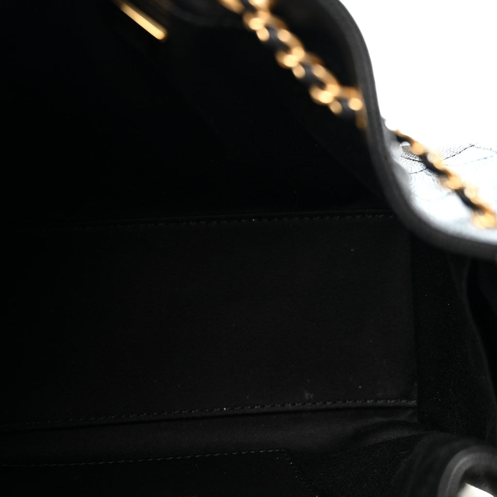 Caviar Quilted Mini Chanel 25 Handbag Black