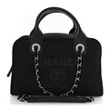 Mixed Fibers Deauville Bowling Bag Black