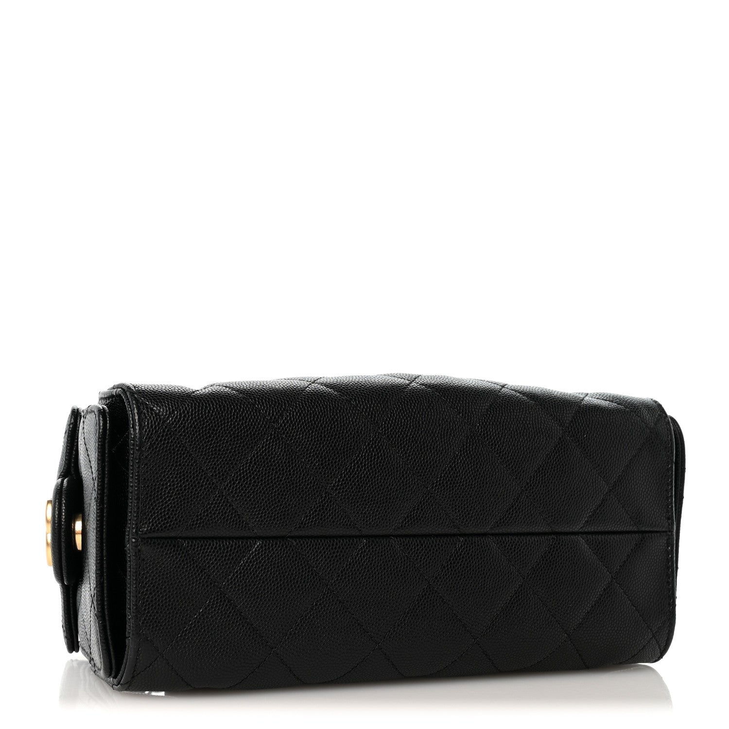 Caviar Quilted Mini Chanel 25 Handbag Black