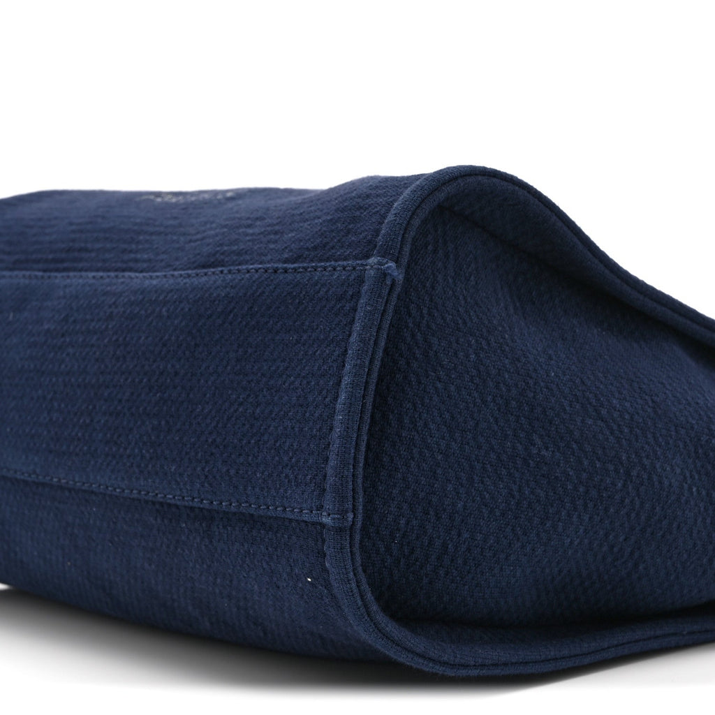 Mixed Fibers Small Deauville Tote Navy