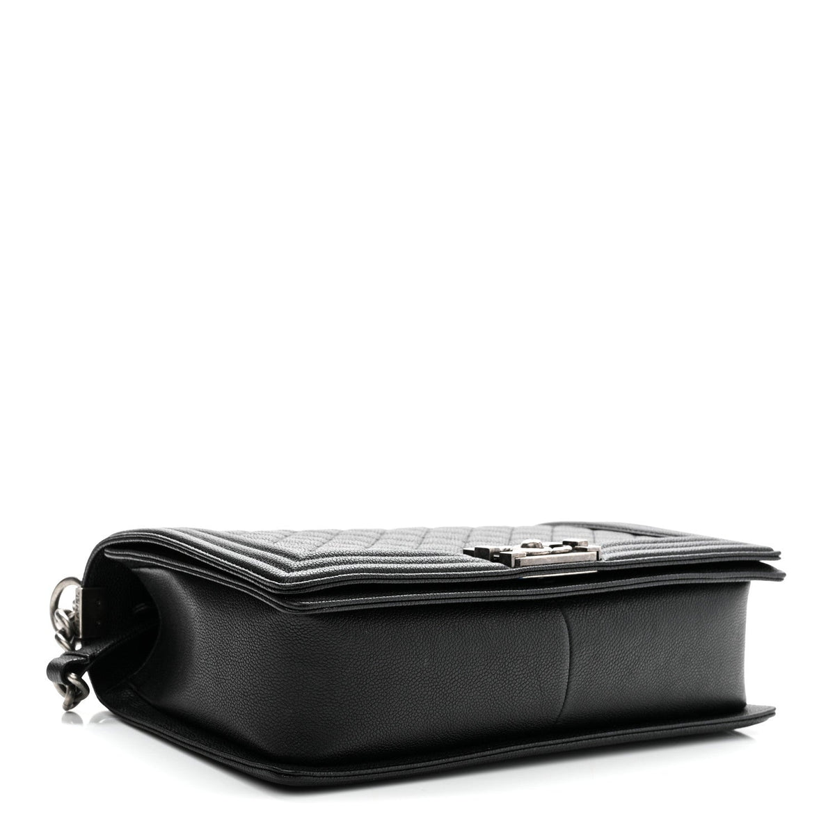 Caviar Quilted New Medium Boy Flap Black