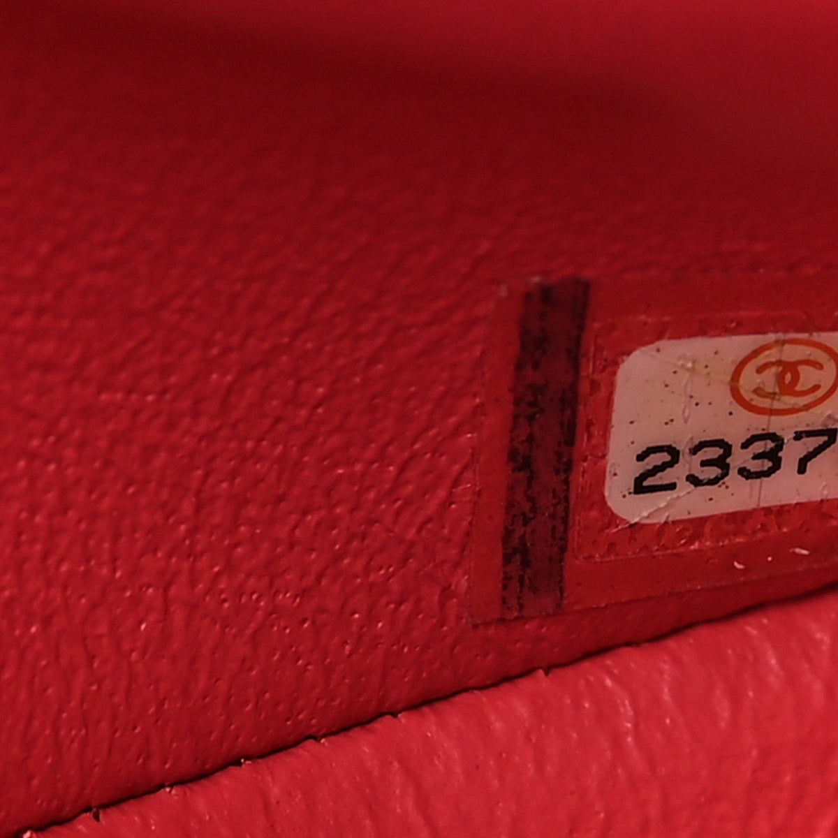 Caviar Quilted Medium Double Flap Red