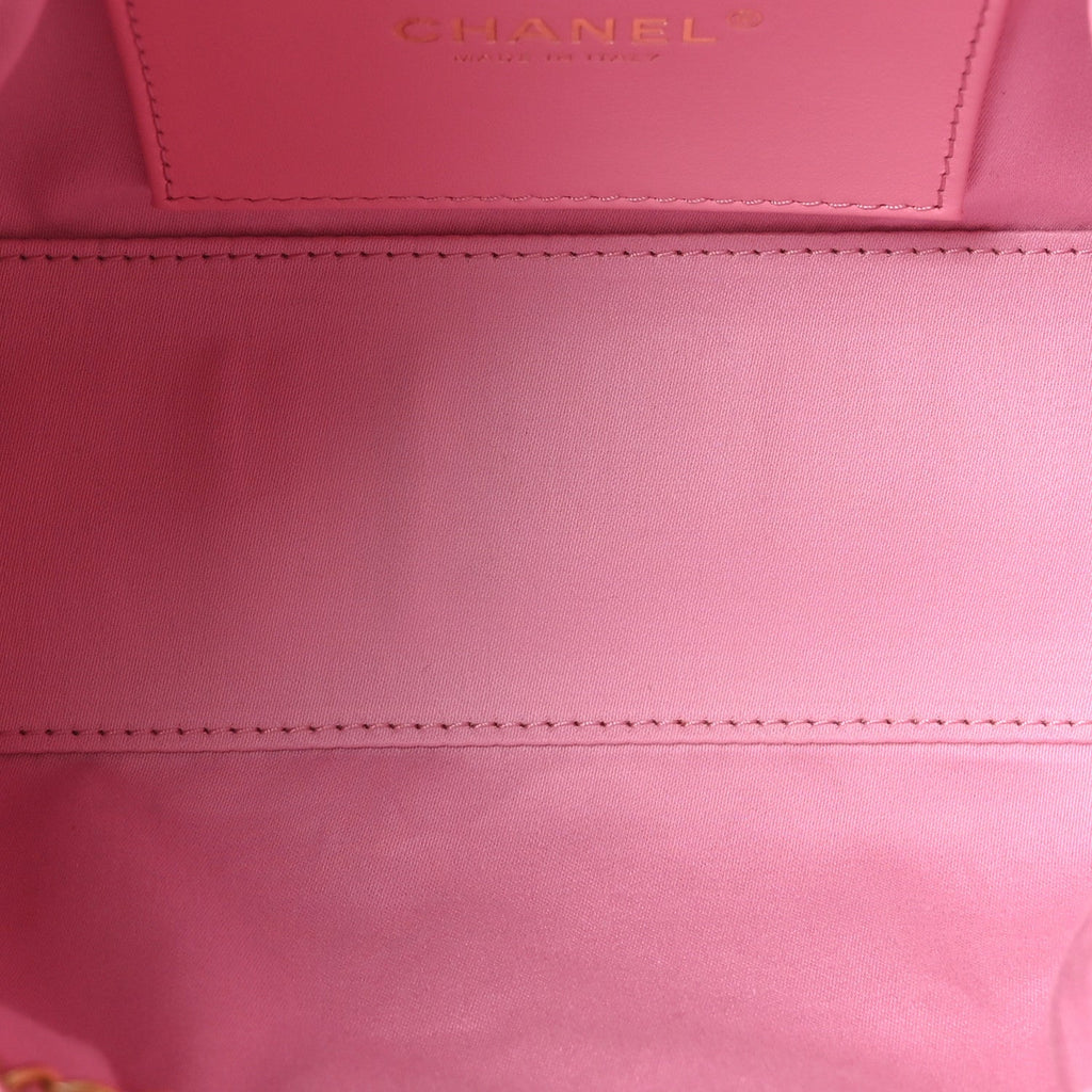 Caviar Quilted Mini Chanel 25 Handbag Pink