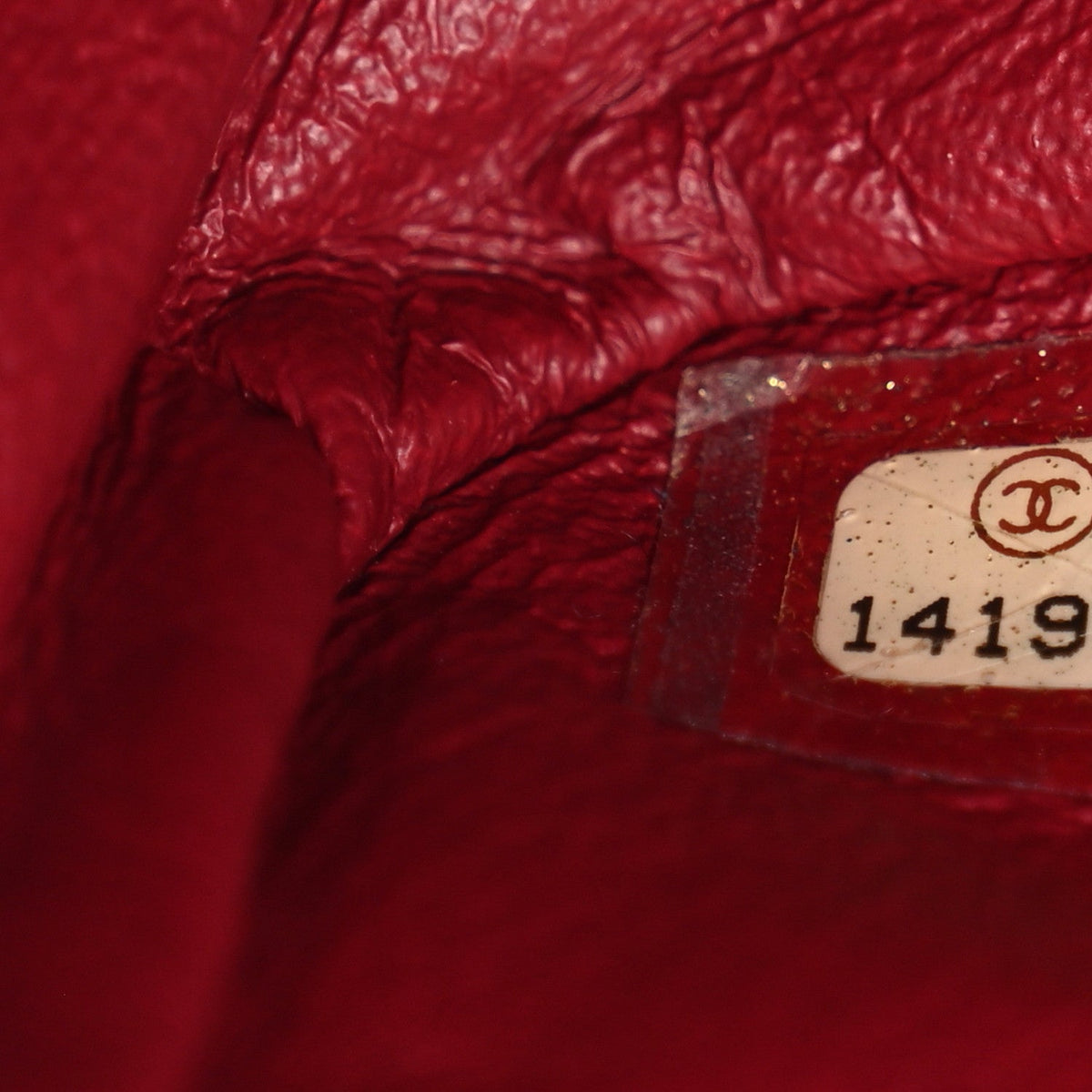 Patent Quilted 2.55 Reissue 226 Flap Red