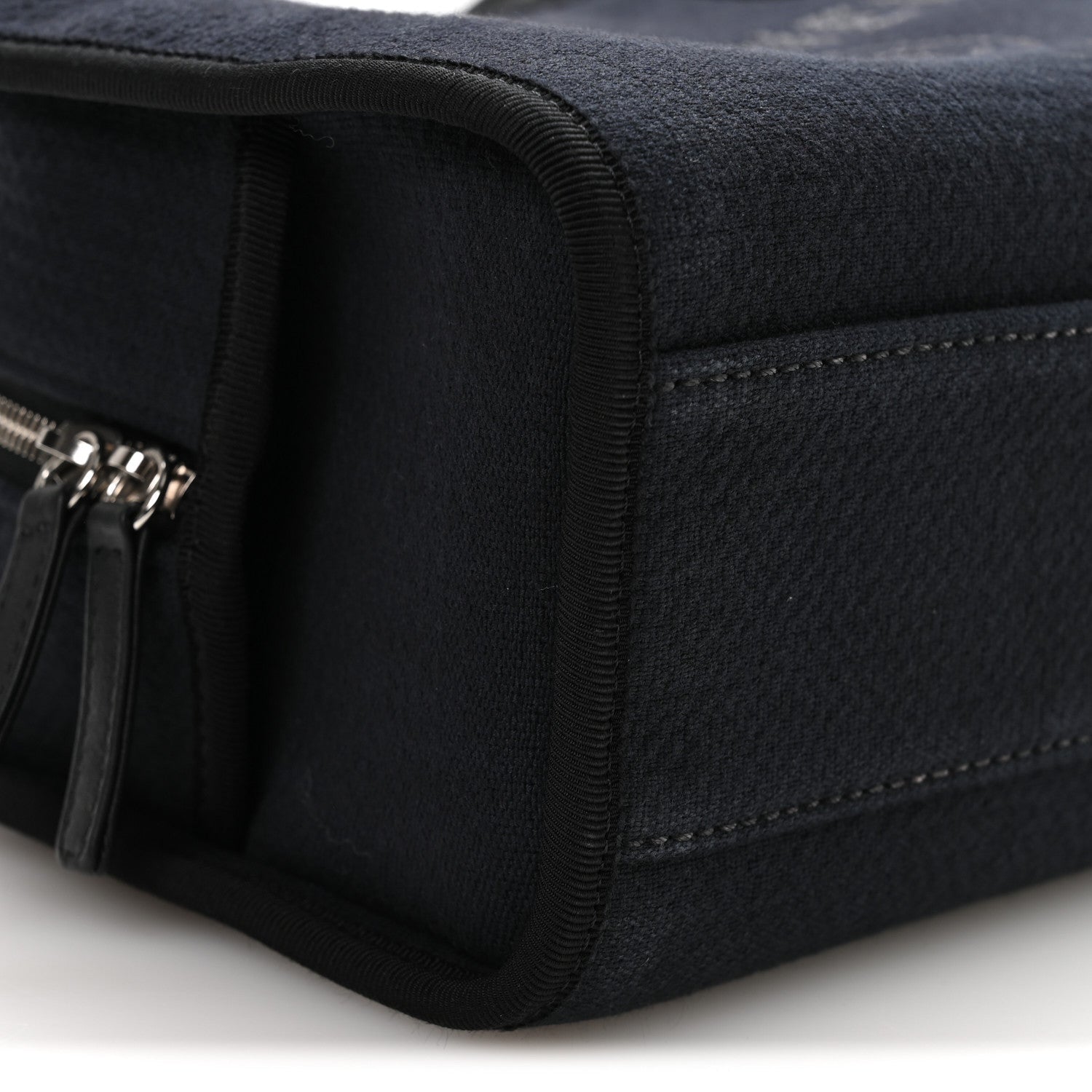 Mixed Fibers Deauville Bowling Bag Black