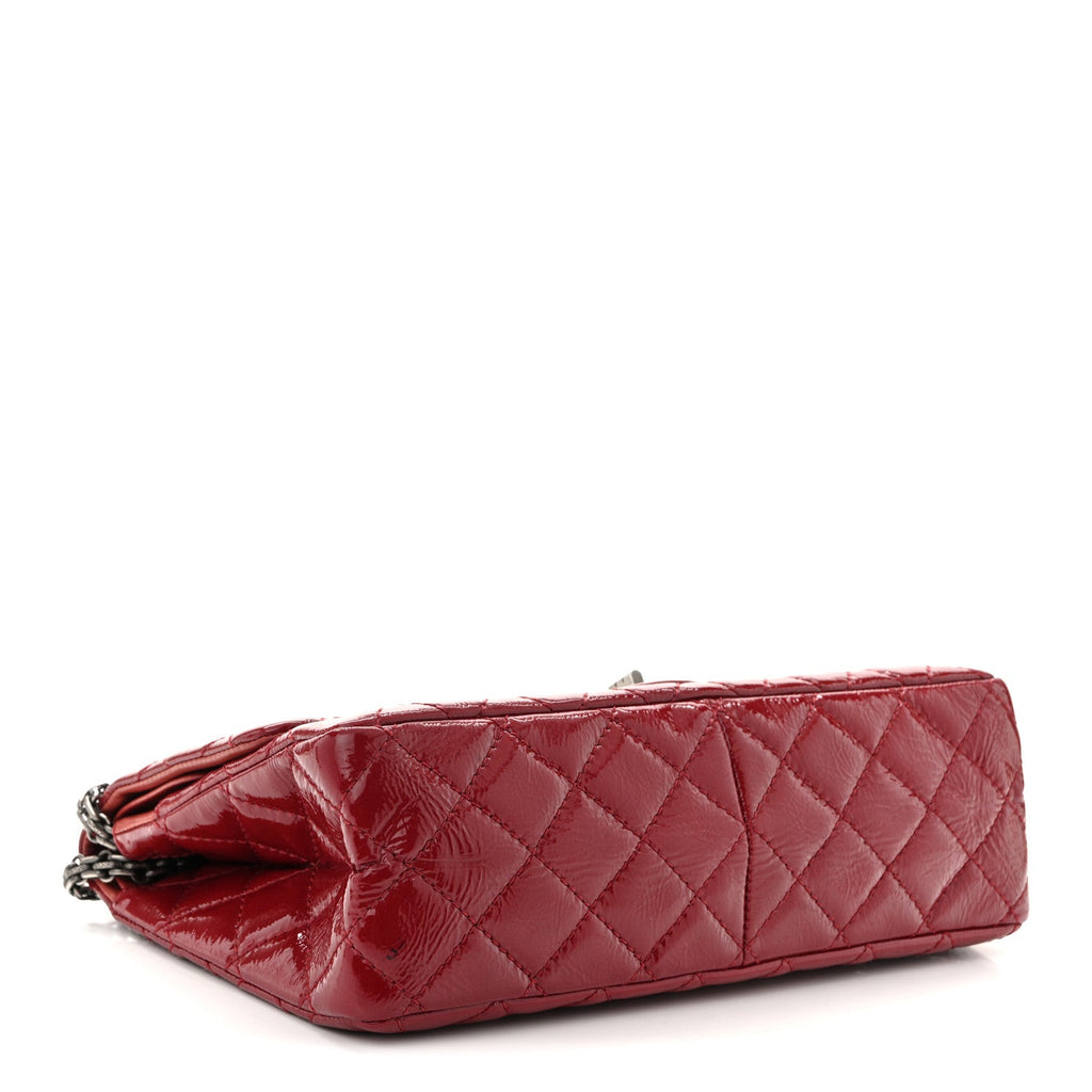 Patent Quilted 2.55 Reissue 226 Flap Red