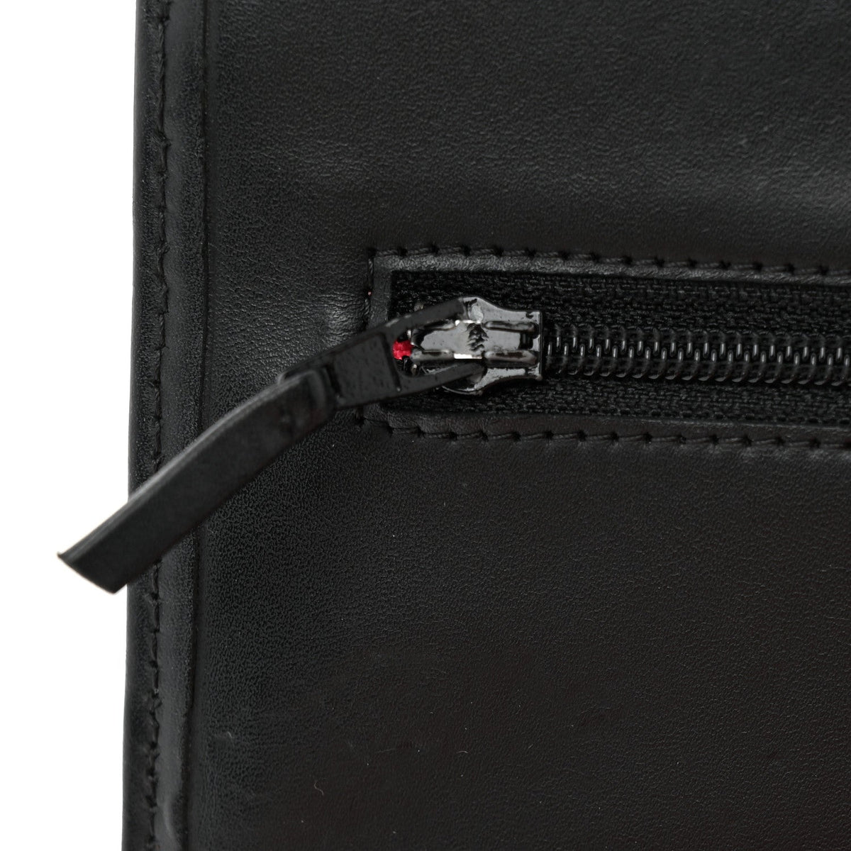 Calfskin Quilted Cambon Wallet on Chain WOC Black