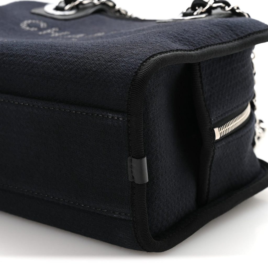 Mixed Fibers Deauville Bowling Bag Black