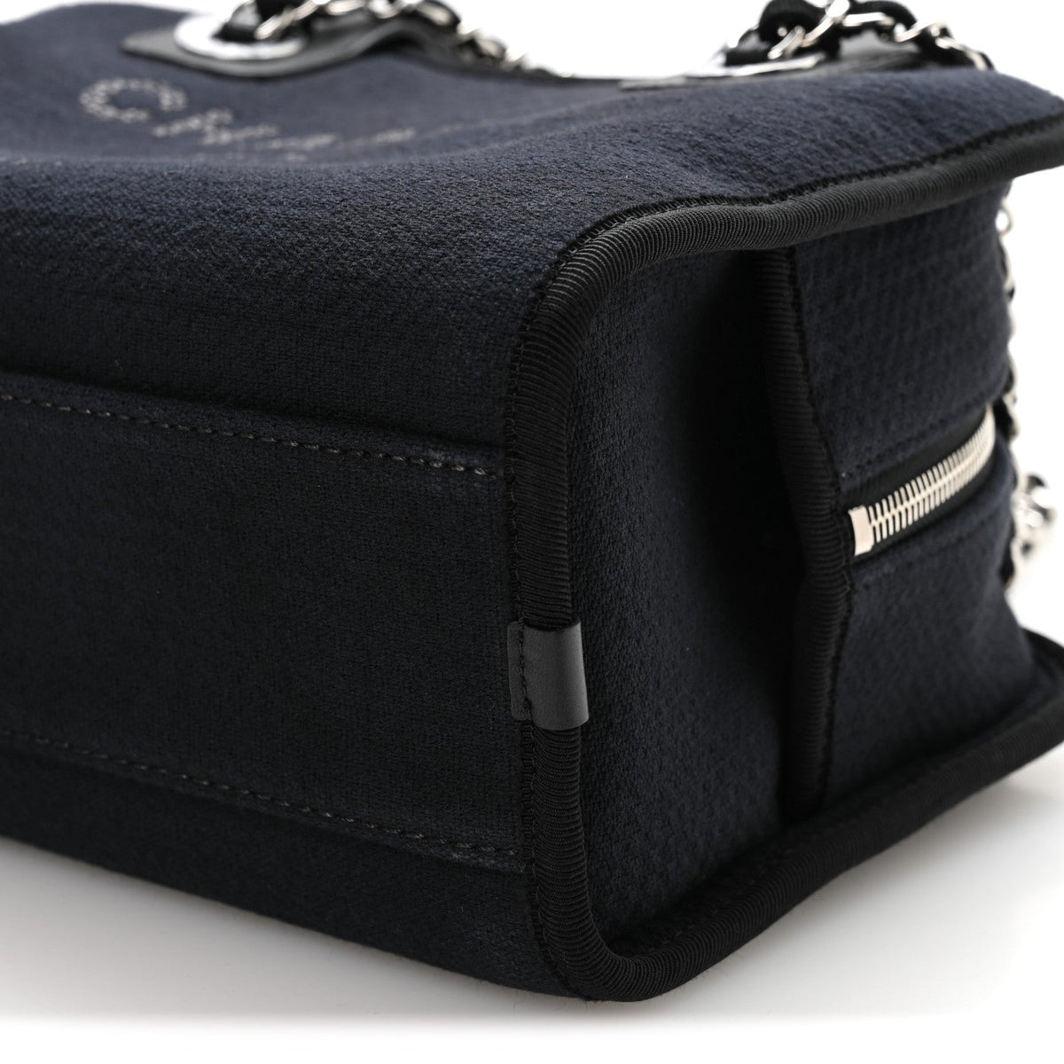 Mixed Fibers Deauville Bowling Bag Black