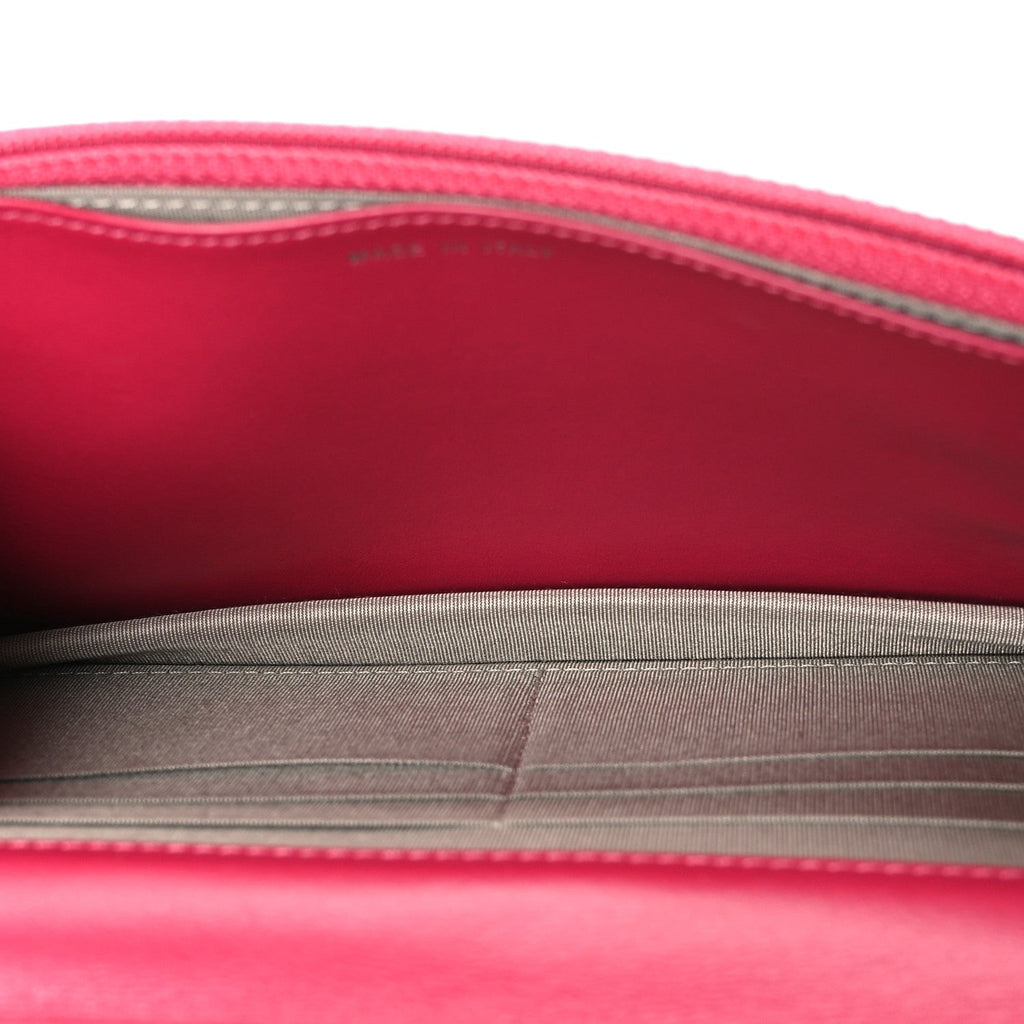 Lambskin Diamond Stitched Wallet On Chain WOC Pink