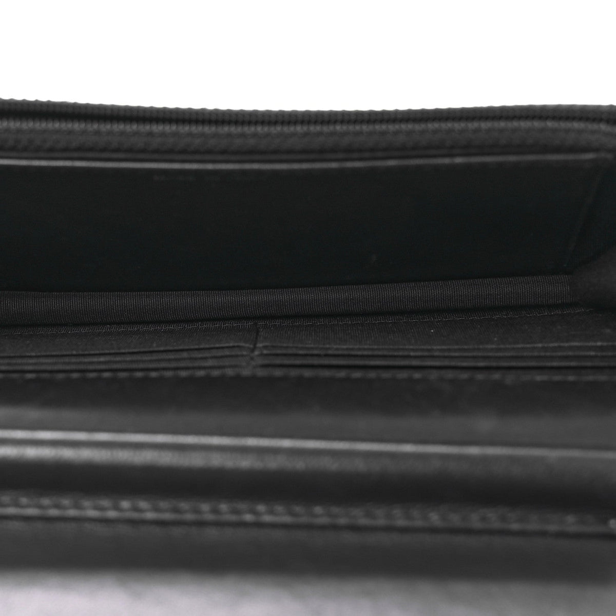 Lambskin Studded Wallet on Chain WOC Grey