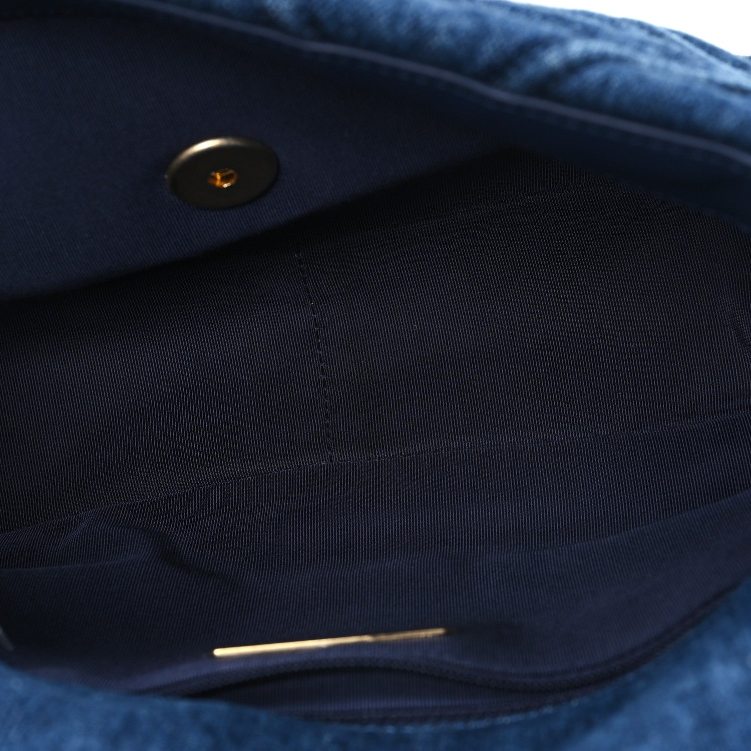 Denim Quilted Medium Chanel 19 Flap Blue