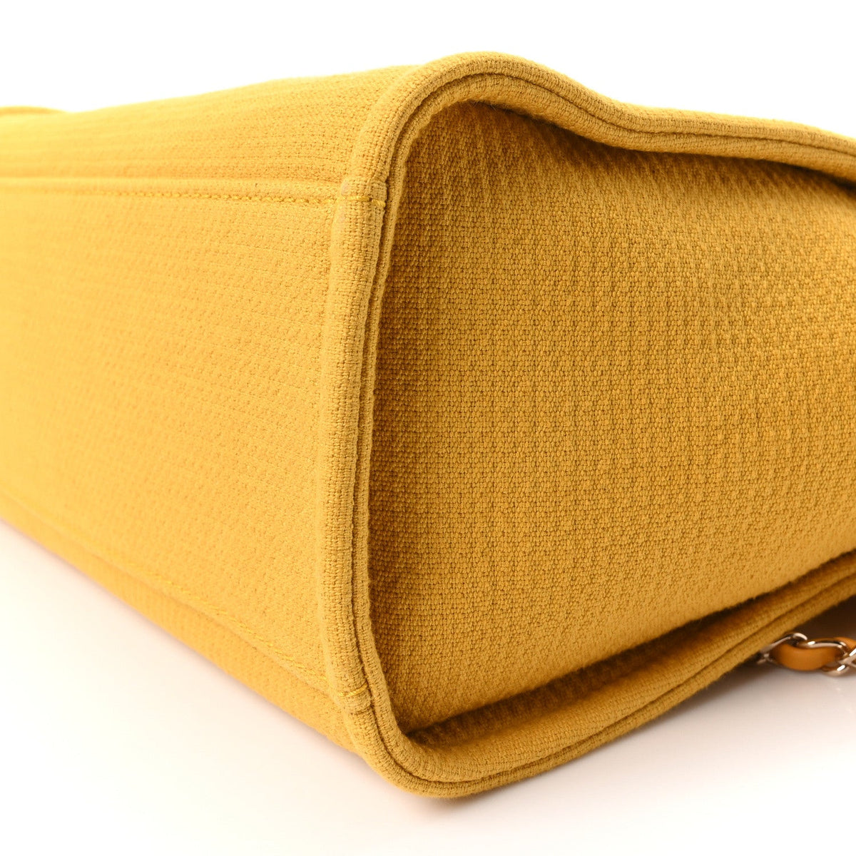 Mixed Fibers Small Deauville Tote Yellow