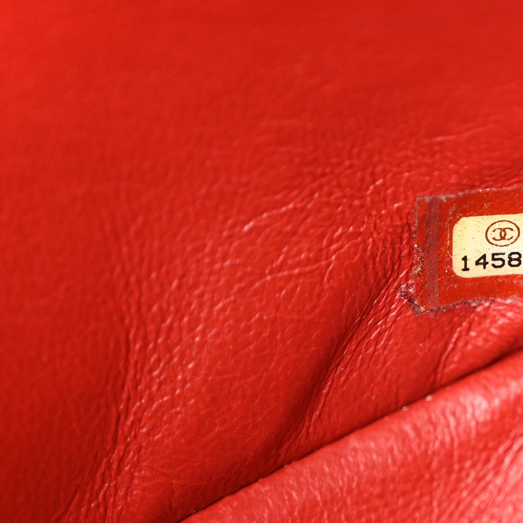 Aged Calfskin Quilted 2.55 Reissue 226 Flap Red