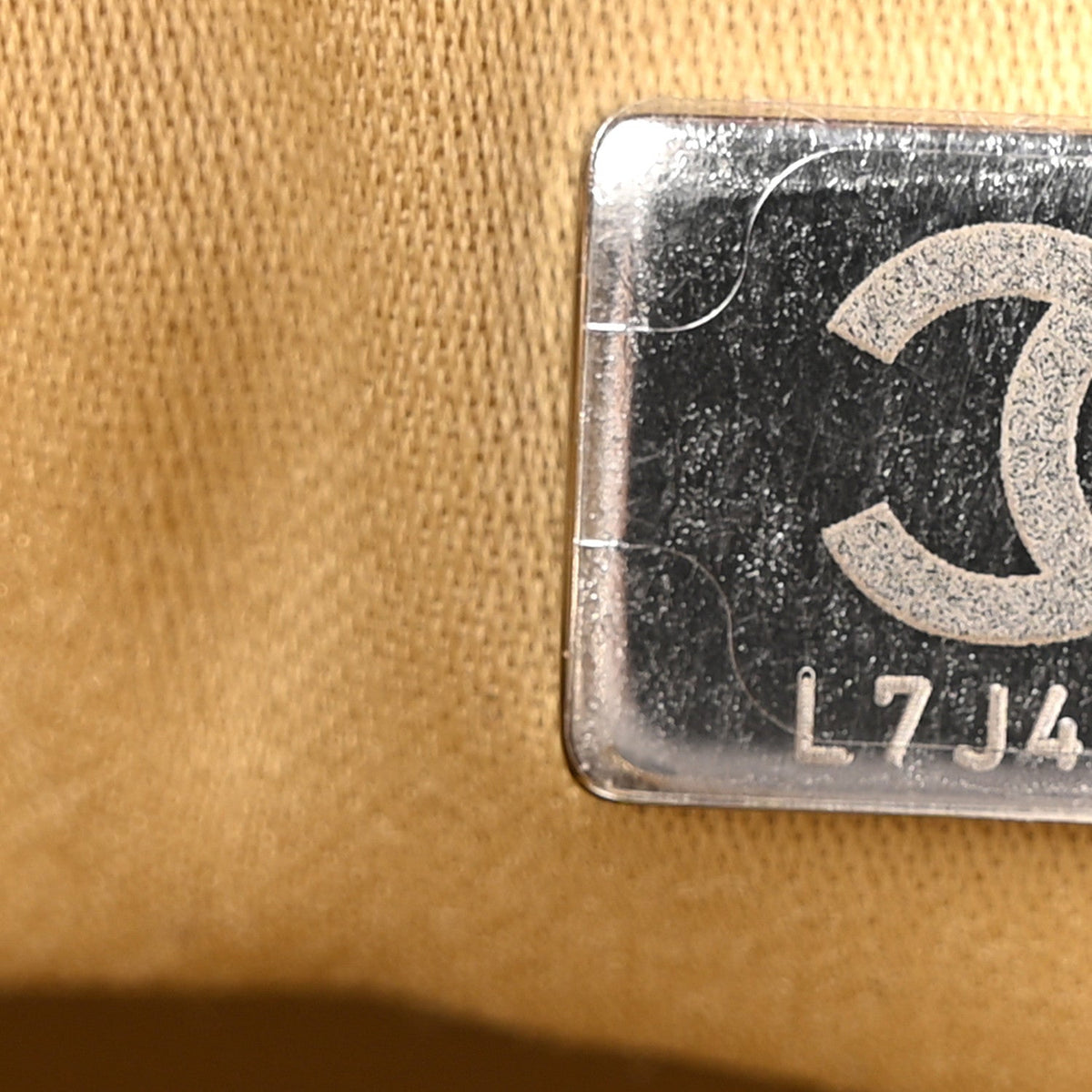 Metallic Aged Calfskin Quilted Small Chanel 25 Handbag Gold