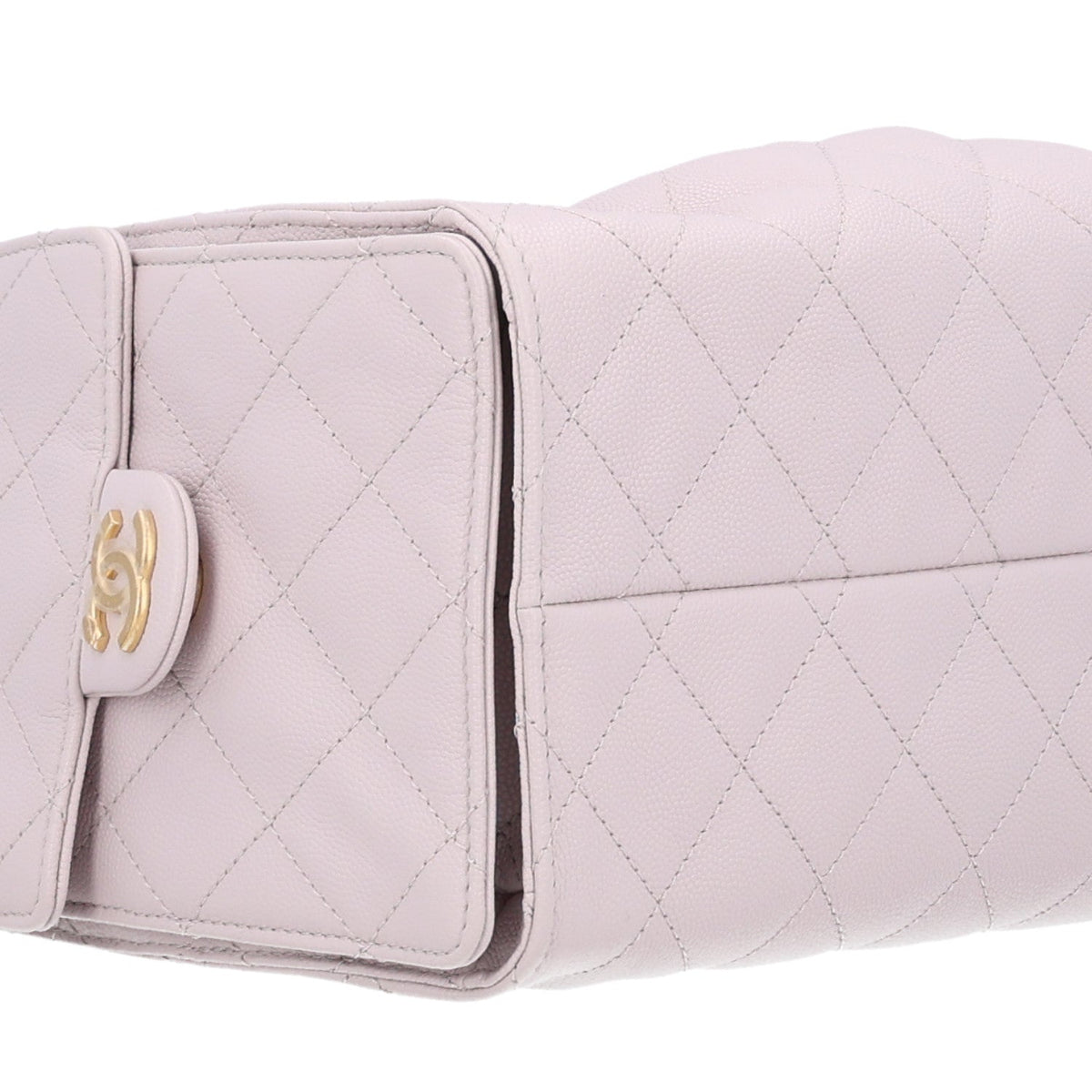 Caviar Quilted Small Chanel 25 Handbag Lilas Lilac
