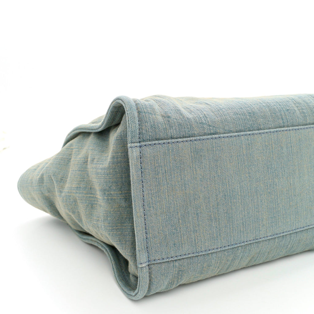 Denim Medium Deauville Tote Light Blue