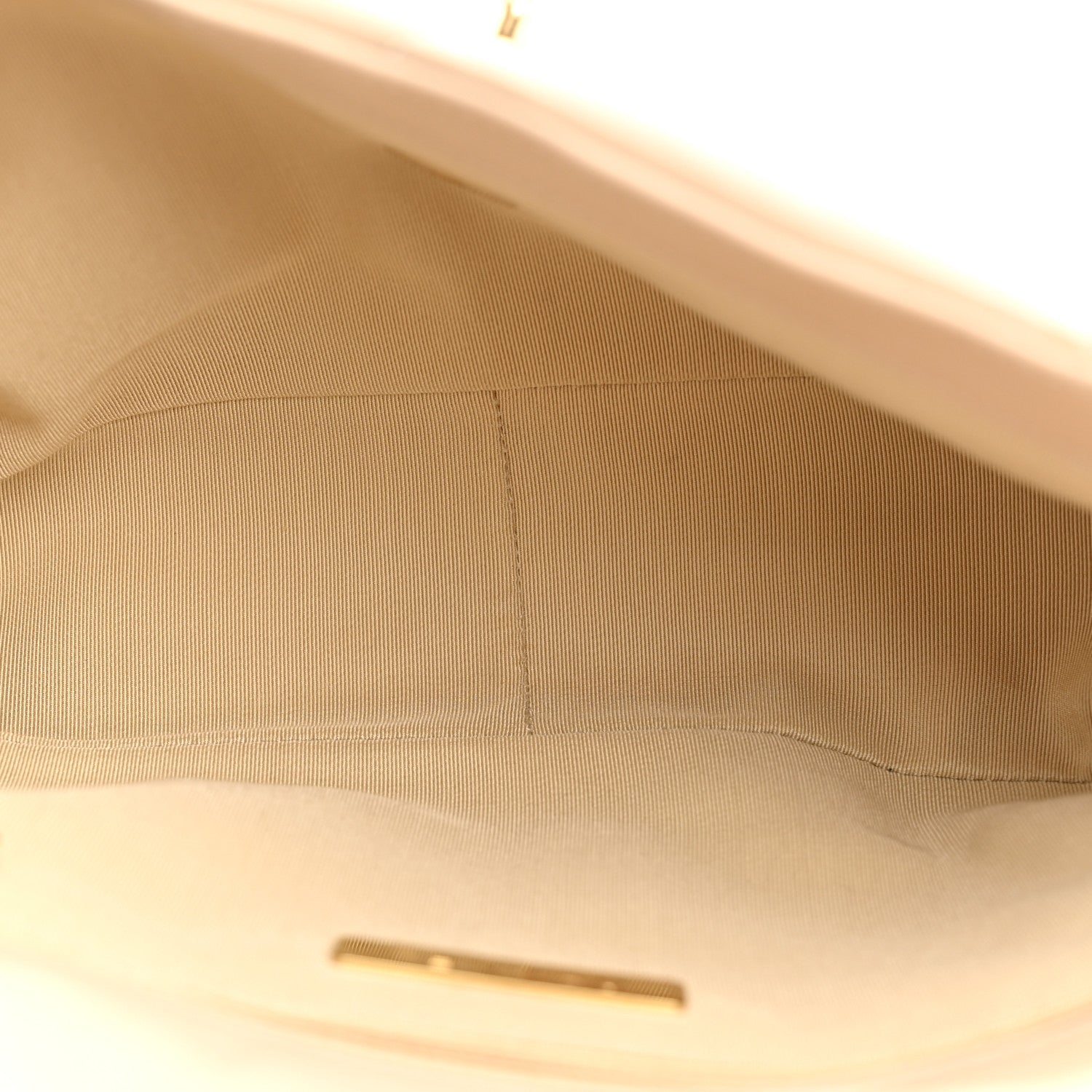 Lambskin Quilted Medium Chanel 19 Flap Light Beige