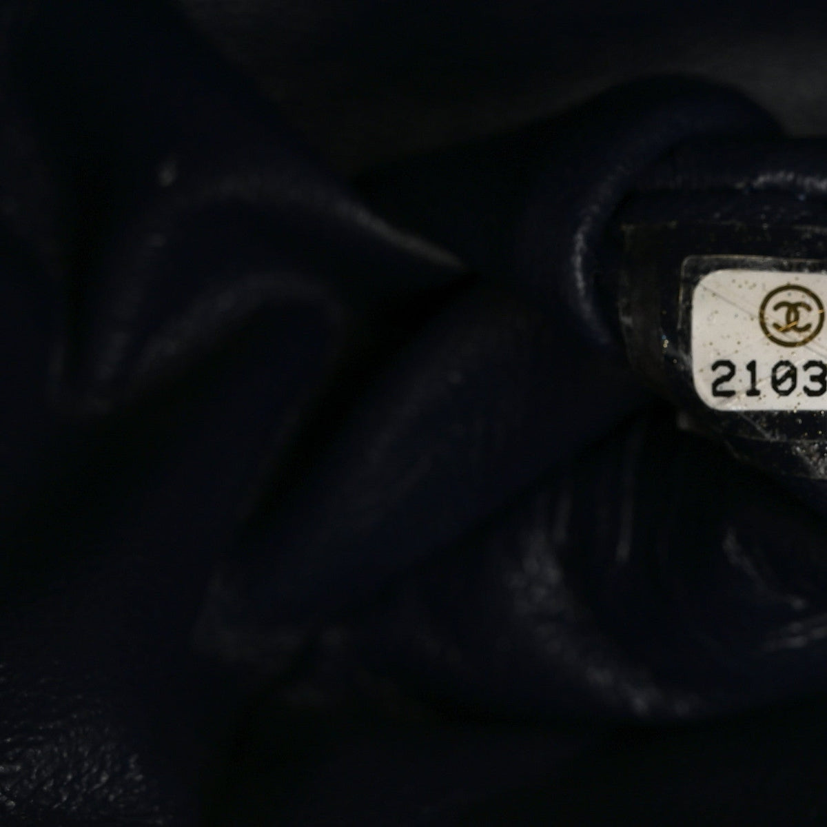 Glazed Calfskin Quilted 2.55 Reissue 225 Flap Dark Navy Blue