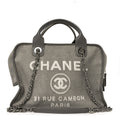 Denim Deauville Bowling Bag Grey