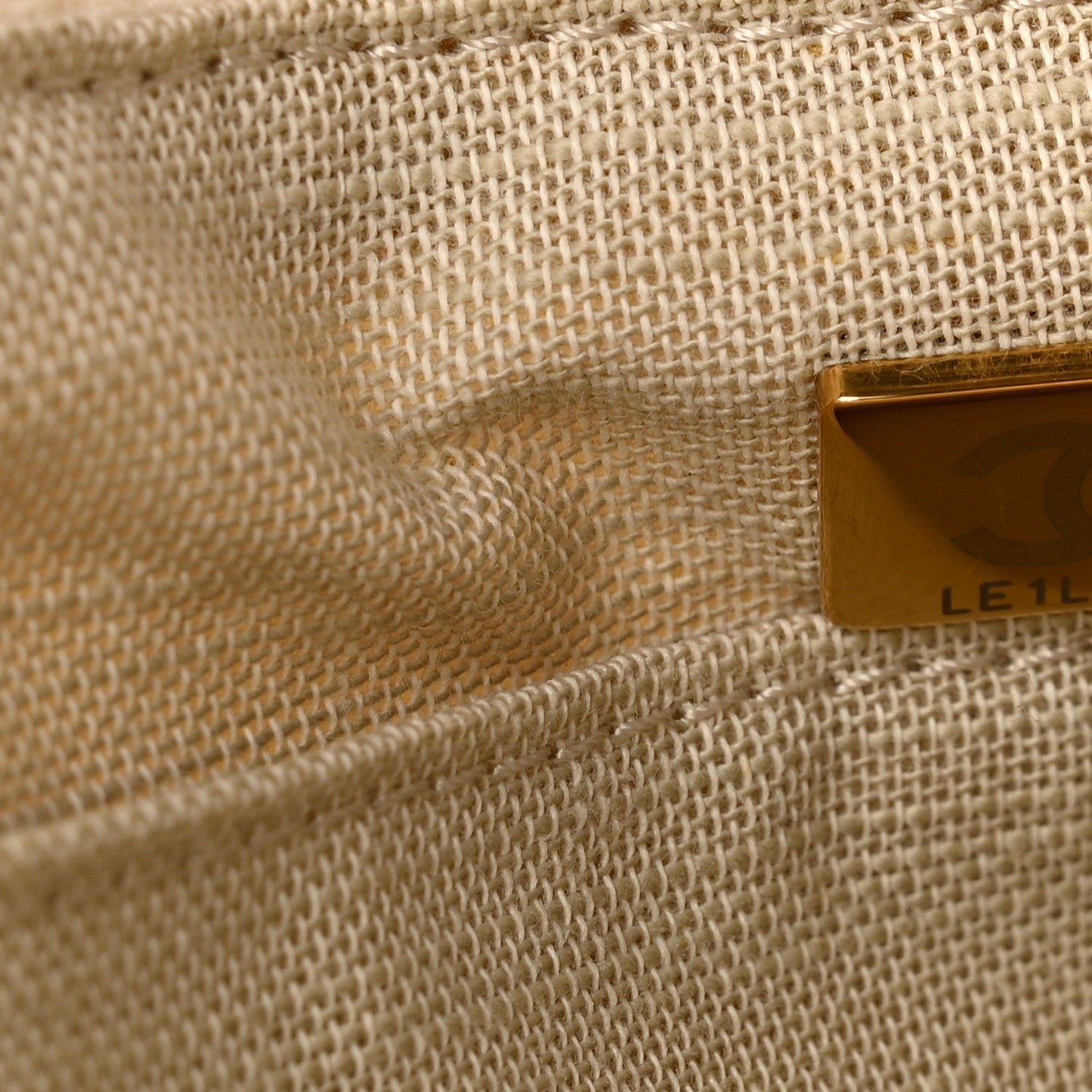 Mixed Fibers Small Deauville Tote White