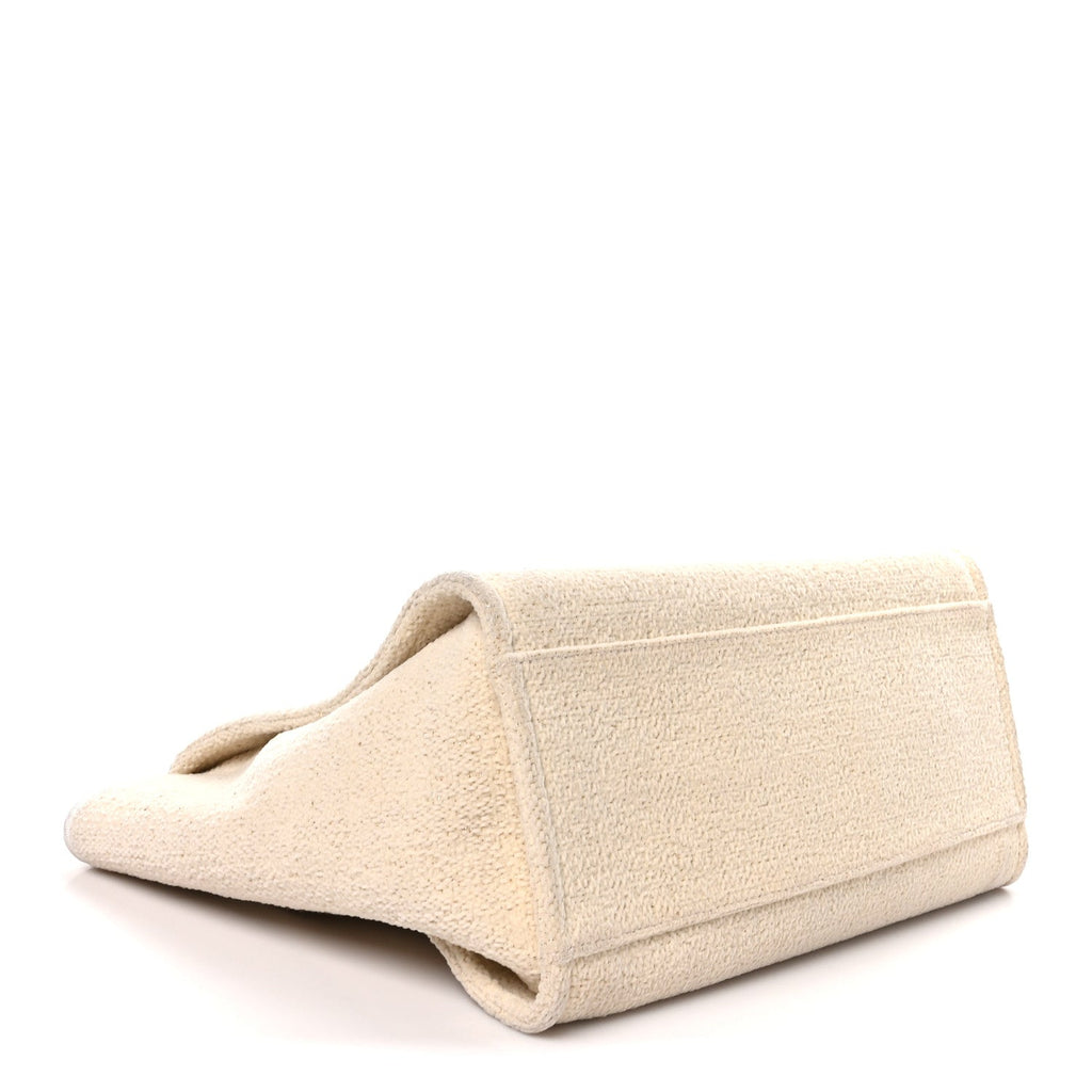 Canvas Large Deauville Tote White