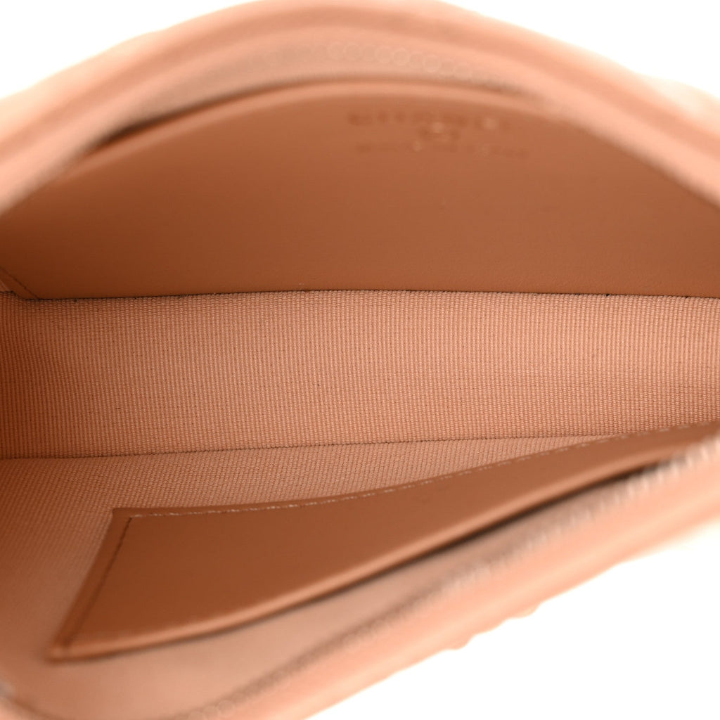 Aged Calfskin Quilted Small Chanel 19 Hobo  Beige