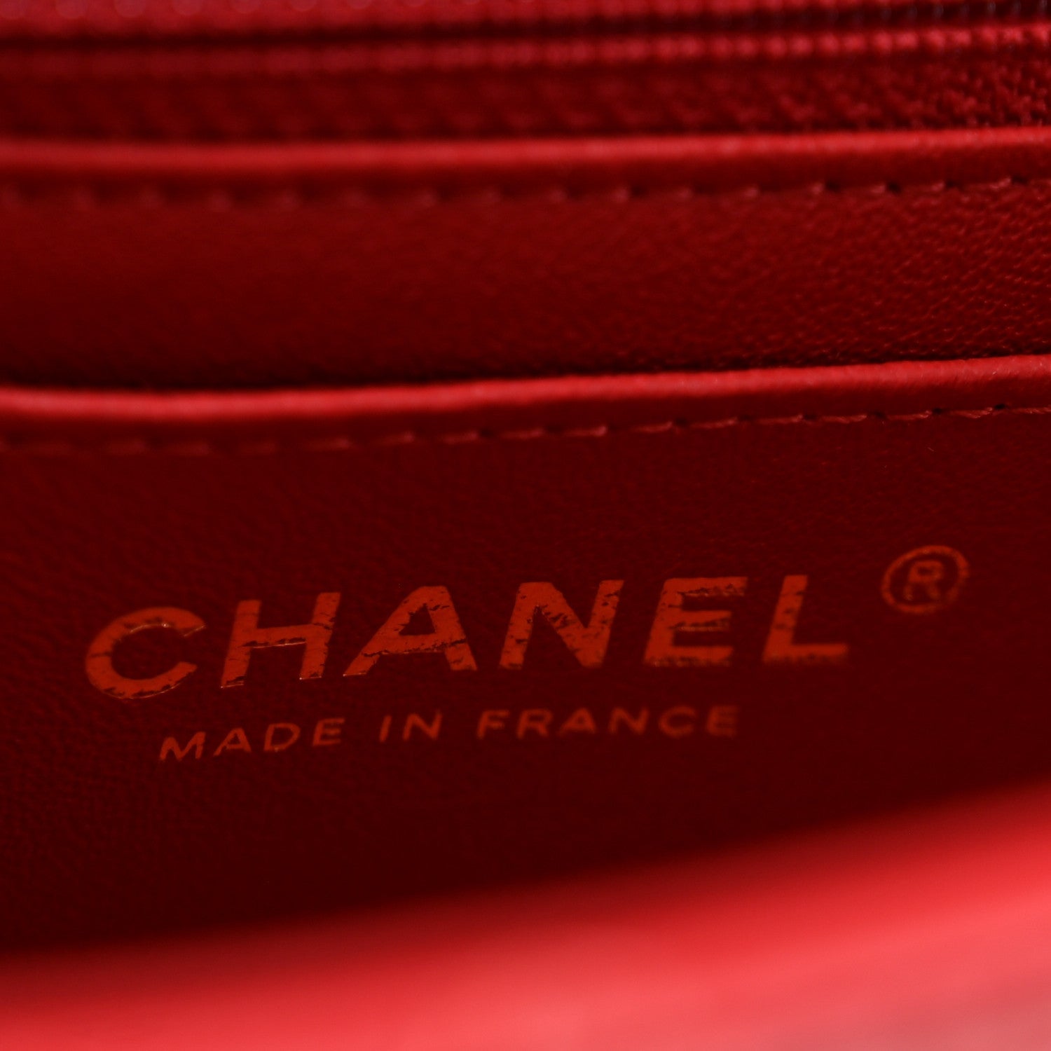 Aged Calfskin Quilted 2.55 Reissue Mini Flap Red