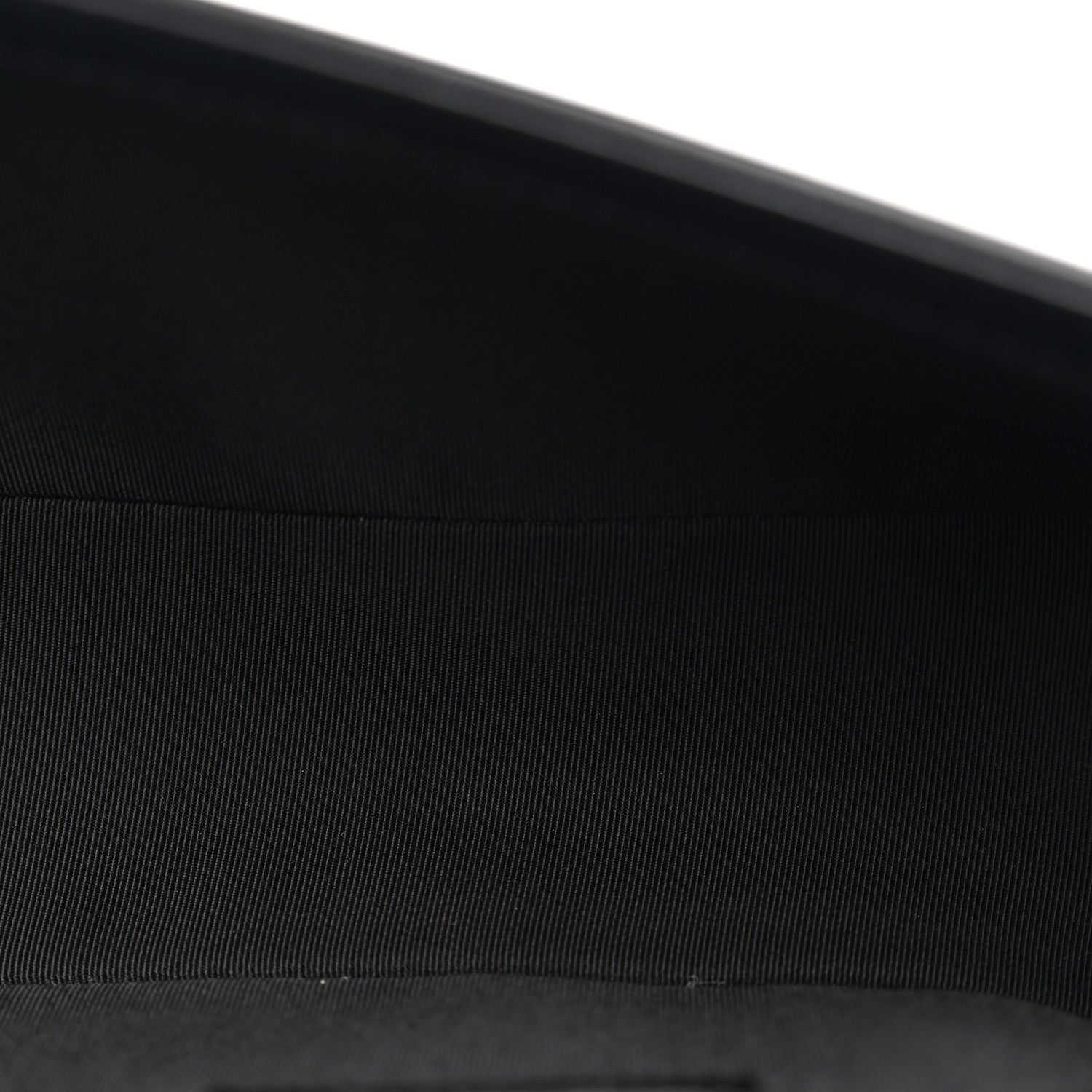 Glazed Calfskin Quilted Medium Chain Around Boy Flap Black