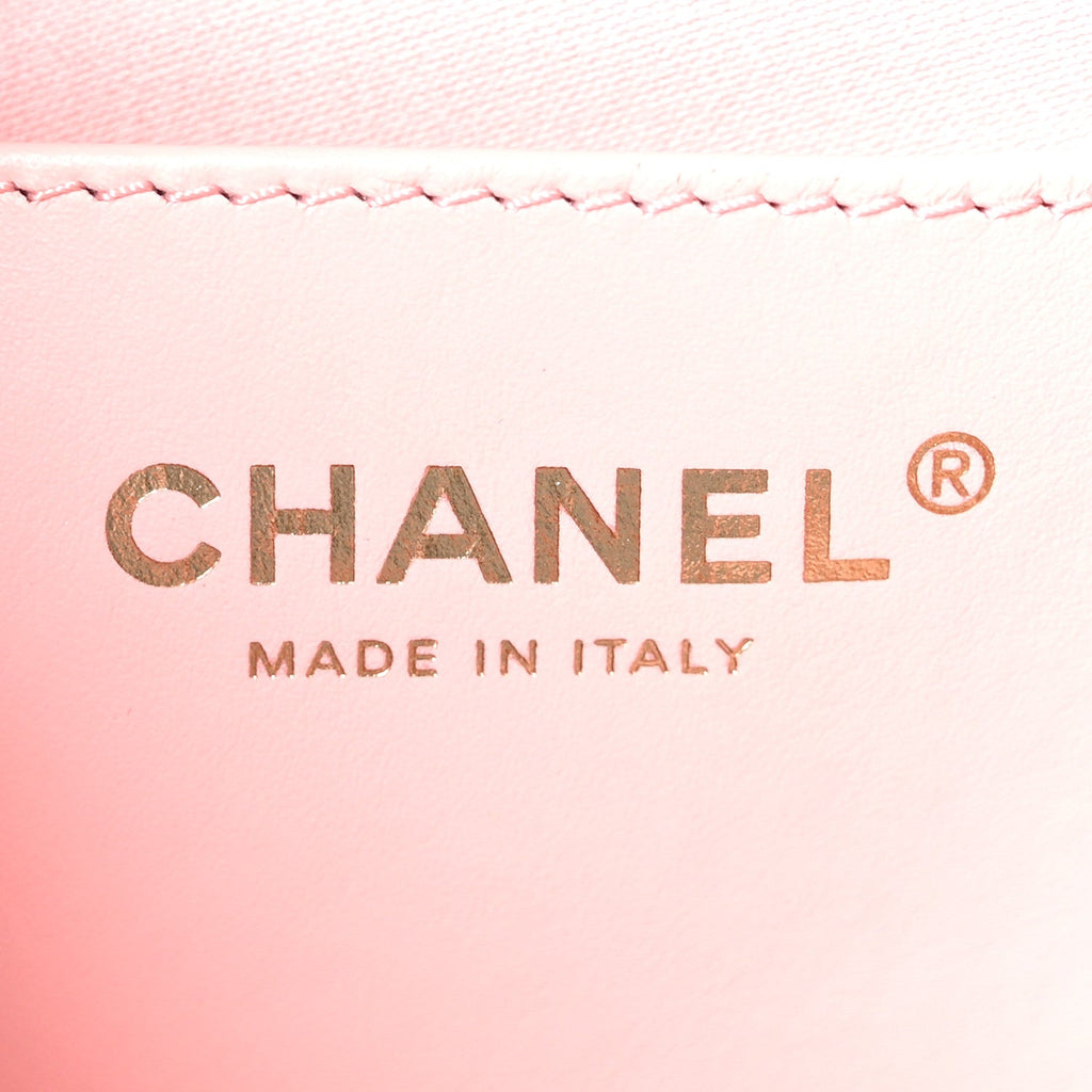 Caviar Quilted Medium Chanel 25 Handbag Light Pink