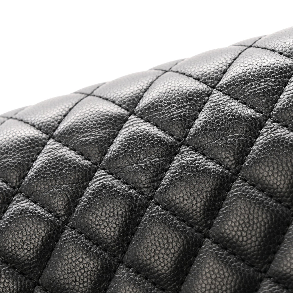 Caviar Quilted New Medium Boy Flap Black