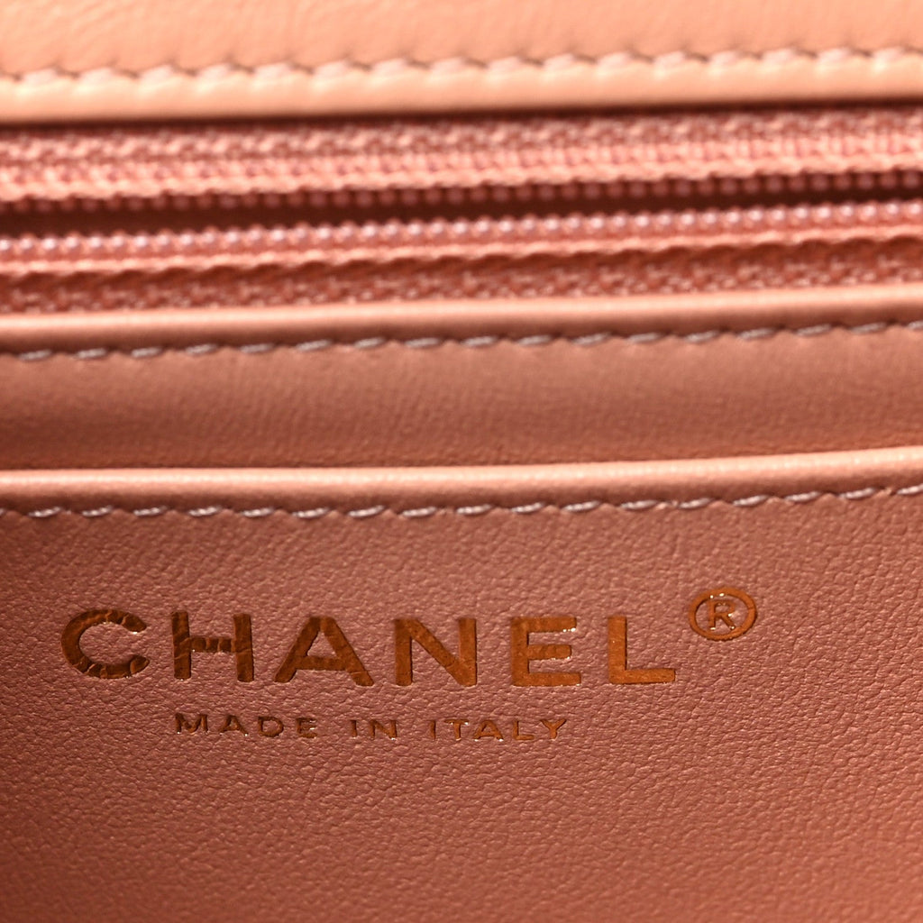 Aged Calfskin Quilted 2.55 Reissue Mini Flap Beige