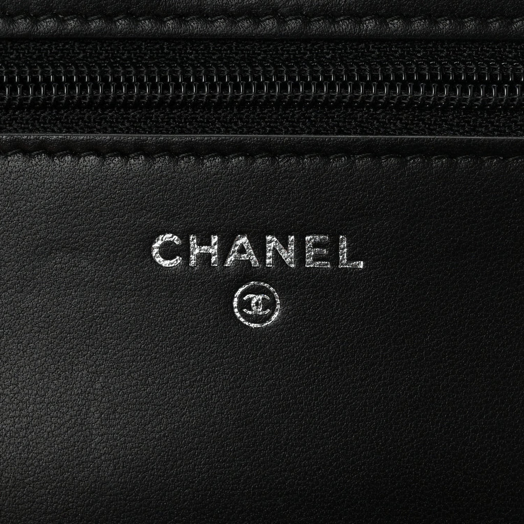 Snakeskin Wallet On Chain WOC Black Red