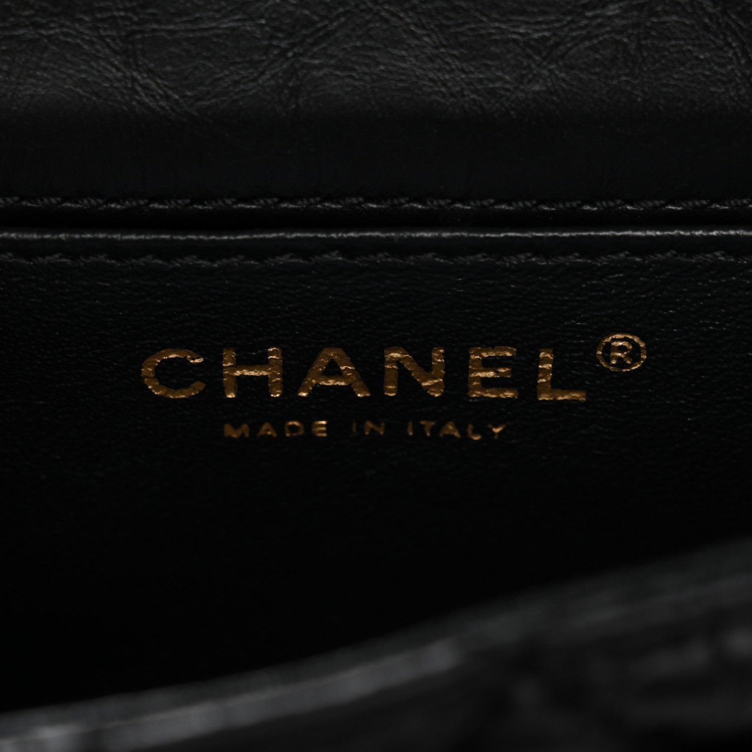 Aged Calfskin Quilted 2.55 Reissue Chain Waist Bag Black