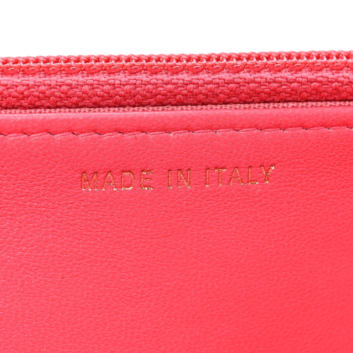 Lambskin Quilted Trendy CC Wallet On Chain WOC Pink