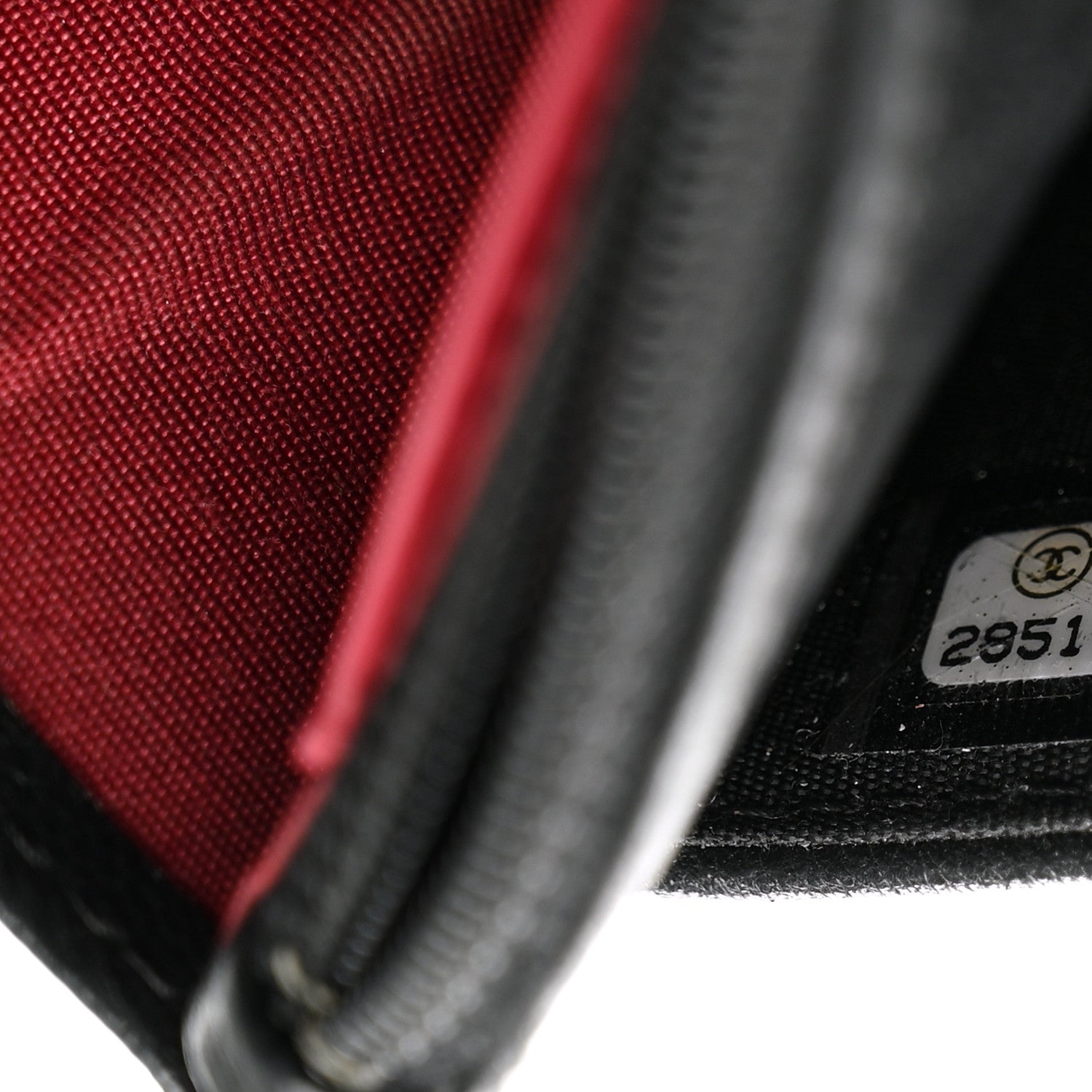 Goatskin Quilted Chanel 19 Wallet On Chain WOC Black