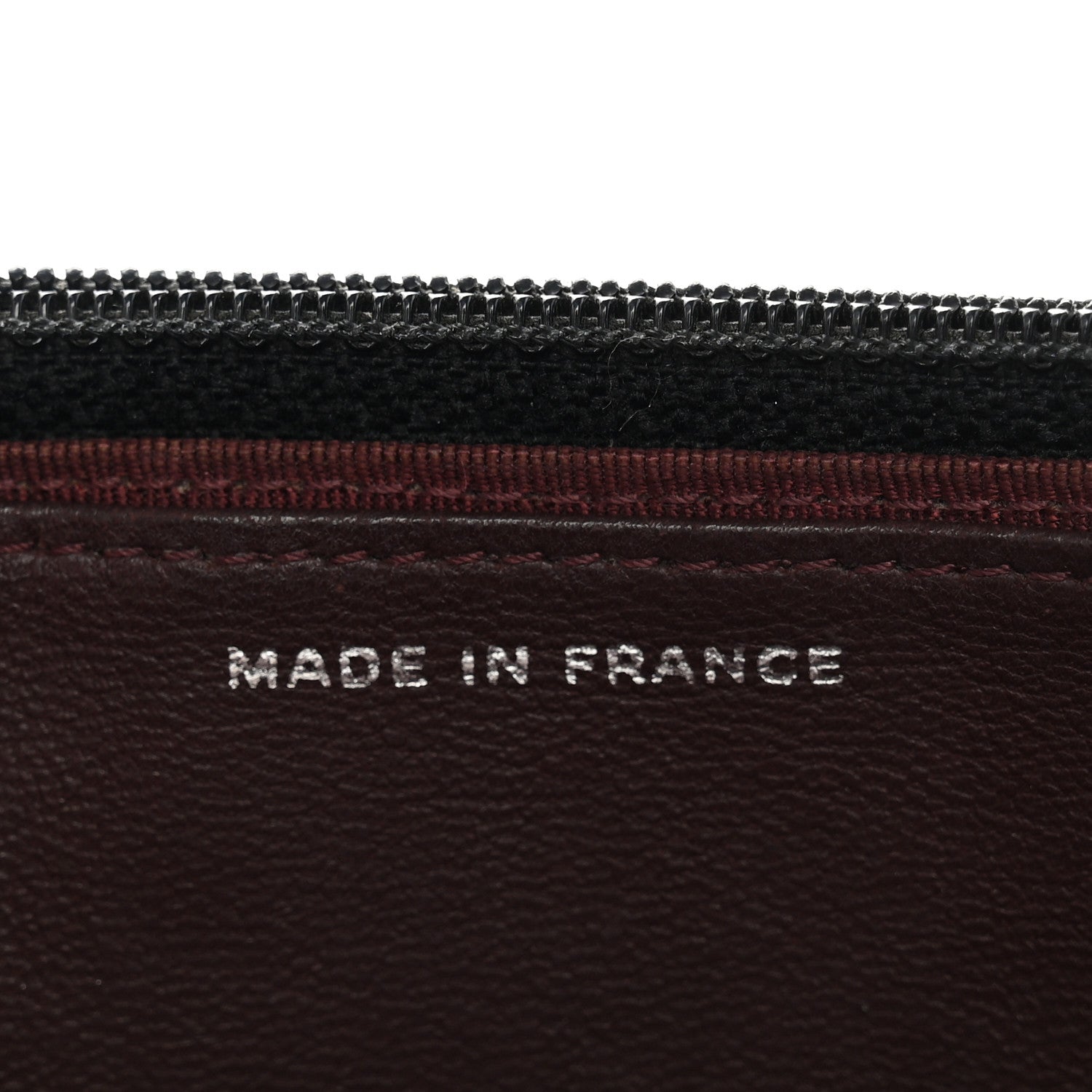 Lambskin Quilted Wallet On Chain WOC Black
