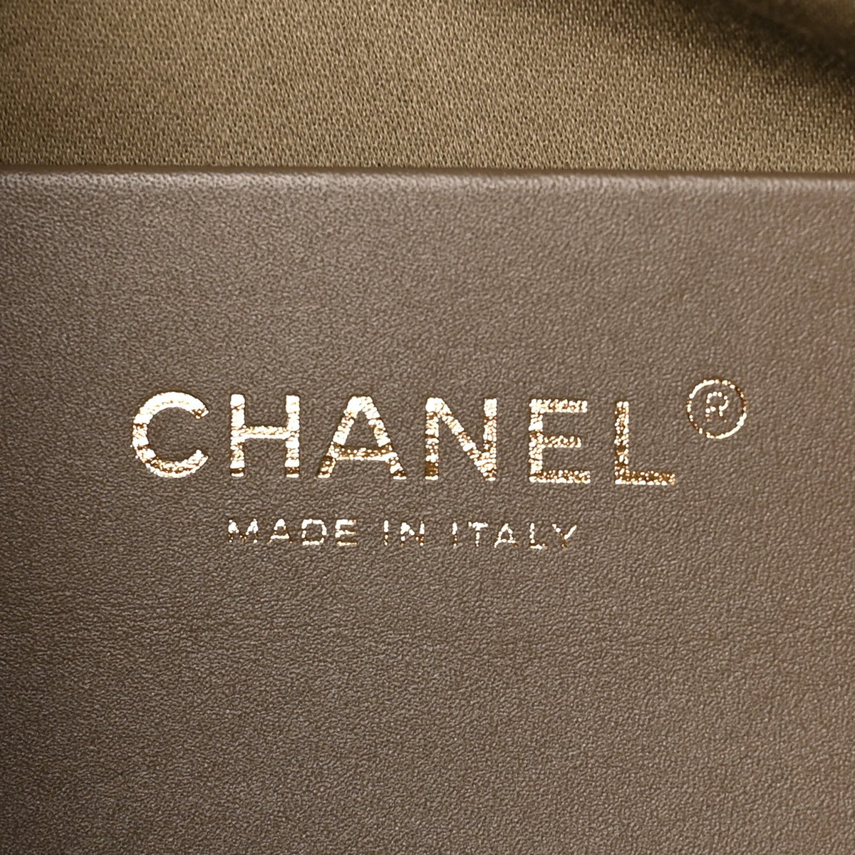 Pony Hair Mini Chanel 25 Handbag Dark Khaki