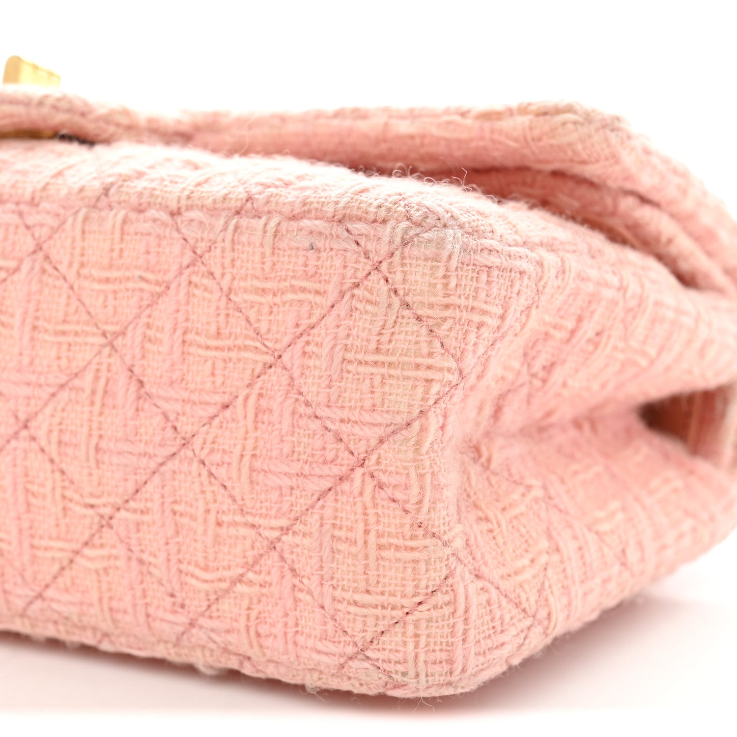 Wool Tweed Quilted 2.55 Reissue 225 Flap Light Pink