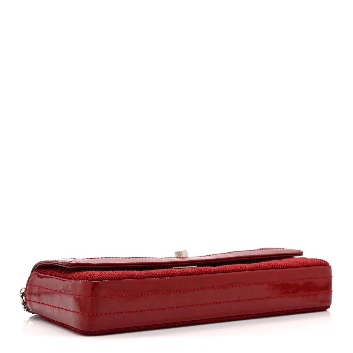 Patent Jersey Quilted 2.55 Reissue East West Flap Red